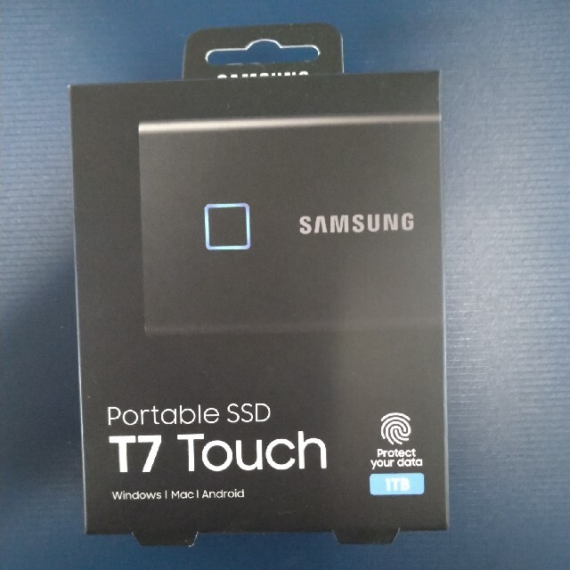 サムスン IO Portable SSD T7 Touch 1TB ブラック-