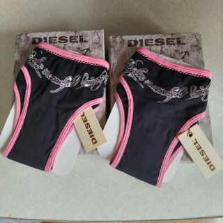 ディーゼル(DIESEL)の新品!未使用 2枚組 DIESEL レディース パンツ ショーツ 下着  XS(ショーツ)