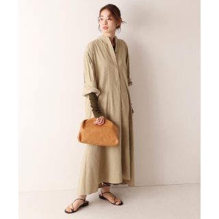 プラージュ(Plage)のplage プラージュ Flare Hem シャツワンピース◆(ロングワンピース/マキシワンピース)