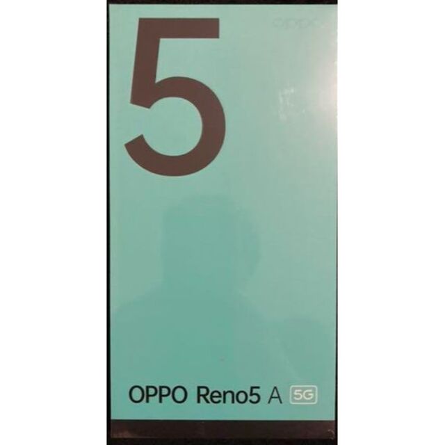 OPPO(オッポ)のOPPO Reno5 A シルバーブラック 新品未開封 匿名配送 送料無料 スマホ/家電/カメラのスマートフォン/携帯電話(スマートフォン本体)の商品写真