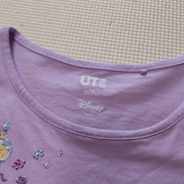 UNIQLO(ユニクロ)のUNIQLO Tシャツ 100 ラプンツェル キッズ/ベビー/マタニティのキッズ服女の子用(90cm~)(Tシャツ/カットソー)の商品写真
