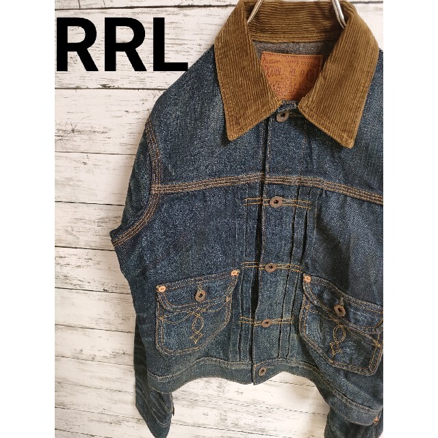 RRL デニムコート コーデュロイ Mサイズ相当（S）