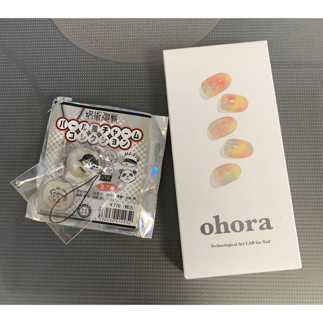 ohora｜ジェルネイルシール｜呪術廻戦｜パール風チャームコレクション コスメ/美容のネイル(ネイル用品)の商品写真