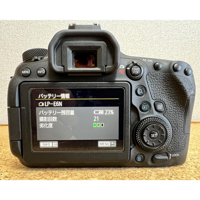 Canon(キヤノン)のCanon EOS 6D mark Ⅱ ボディ　美品 スマホ/家電/カメラのカメラ(デジタル一眼)の商品写真