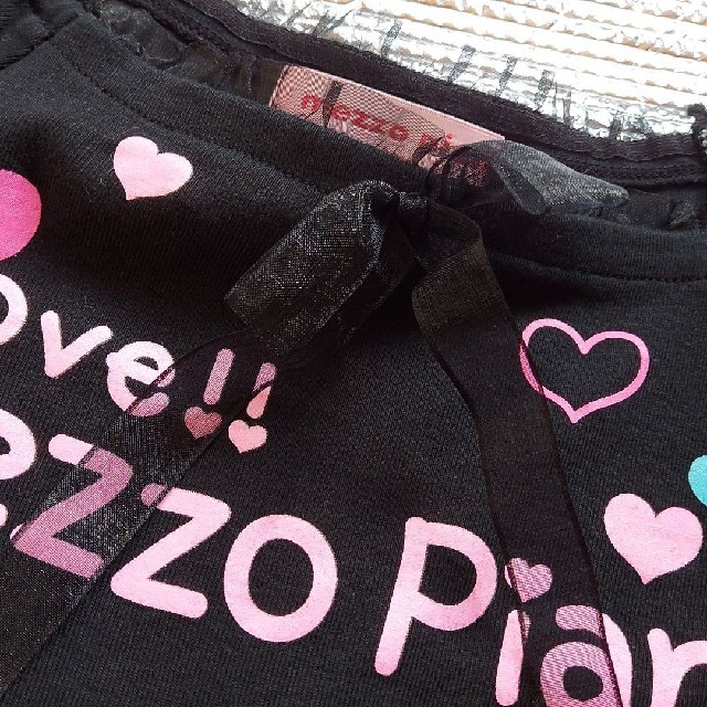 mezzo piano(メゾピアノ)のメゾピアノ Tシャツ 半袖 160 女の子 美品.*・゜ キッズ/ベビー/マタニティのキッズ服女の子用(90cm~)(Tシャツ/カットソー)の商品写真