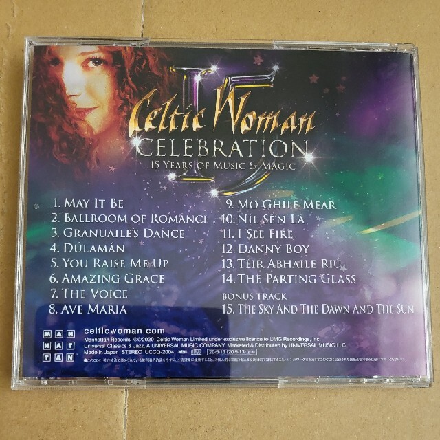 CELEBRATION / Celtic Woman's エンタメ/ホビーのCD(ポップス/ロック(洋楽))の商品写真