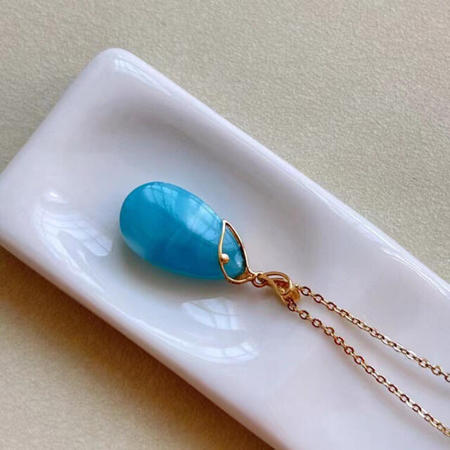 ⭐︎【天然】ラリマー ネックレス 2.8g-eastgate.mk