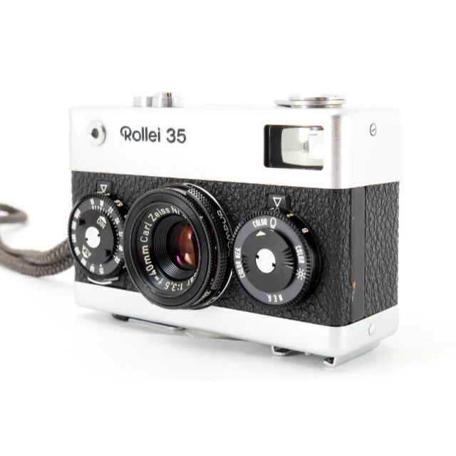 Rollei35T シンガポール製 シルバーストラップ ケース付 即購入可能-