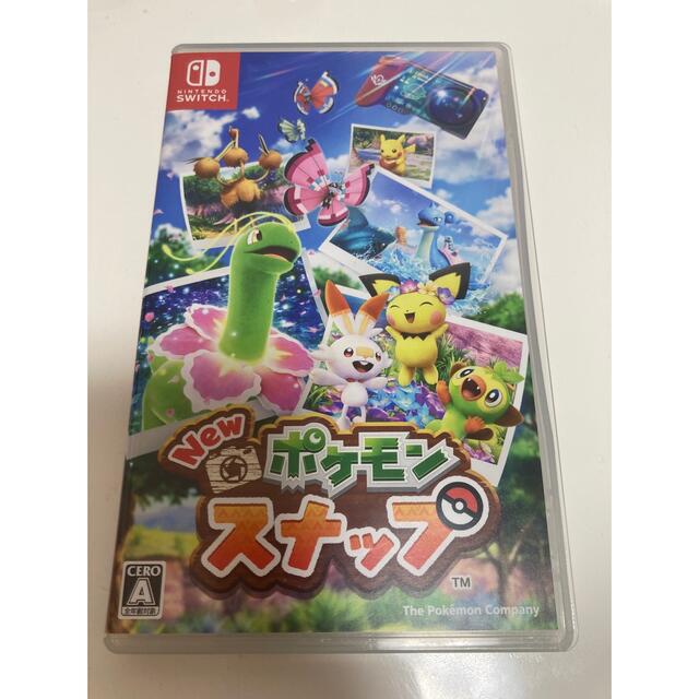 NEWポケモンスナップ　Switchソフト エンタメ/ホビーのゲームソフト/ゲーム機本体(家庭用ゲームソフト)の商品写真