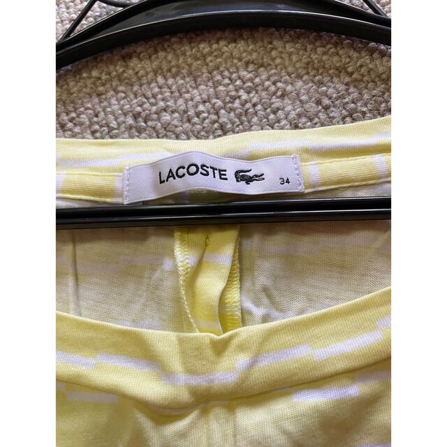 LACOSTE(ラコステ)のLACOSTE Tシャツ（後ろボタン付き） レディースのトップス(Tシャツ(半袖/袖なし))の商品写真