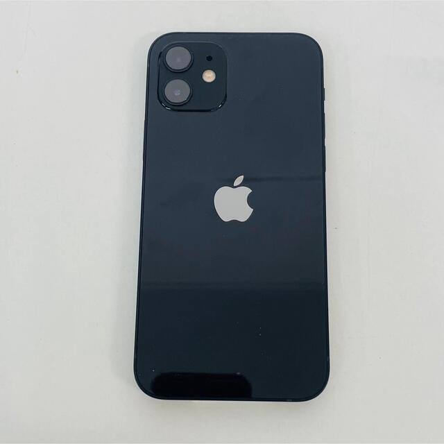 iPhone(アイフォーン)のiPhone 12 64GB ブラック MGHN3J/A  スマホ/家電/カメラのスマートフォン/携帯電話(スマートフォン本体)の商品写真