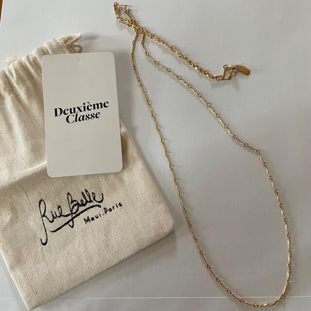 L'Appartement DEUXIEME CLASSE(アパルトモンドゥーズィエムクラス)のDeuxieme Classe ◇RUEBELLE TWIST CHAIN レディースのアクセサリー(ネックレス)の商品写真