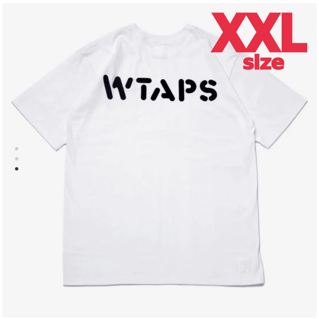 W)taps(ダブルタップス)のWTAPS 2020FW BOB SS TEE WHITE XXLサイズ メンズのトップス(Tシャツ/カットソー(半袖/袖なし))の商品写真