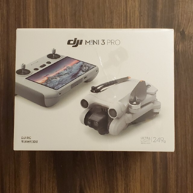 新品未開封　DJI MINI 3 PRO RC ディスプレイコントローラー付属