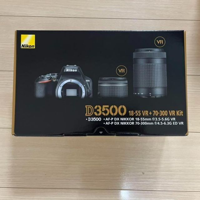 Nikon 一眼レフカメラ D3500 ダブルズームキット D3500WZ