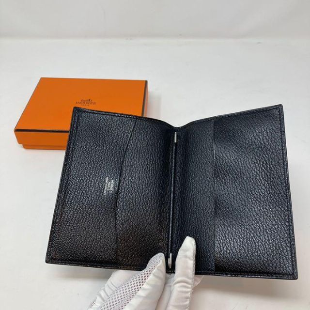 新品未使用】エルメス 手帳カバーアジェンダ GM ブラックB7サイズ】 新品未使用】エルメス 手帳カバーアジェンダ GM ブラックB7サイズ】