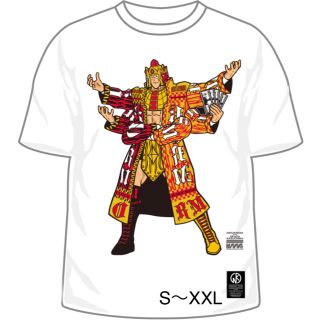 新日本プロレス Tシャツ オカダカズチカ キン肉マン チャンピオン フィギュア(Tシャツ/カットソー(半袖/袖なし))