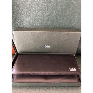 リー(Lee)のLee二つ折長財布　ブラック(長財布)