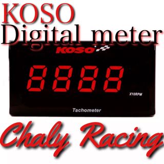 KOSO デジタルタコメーター ライブディオ ZX スーパーディオ KOSO デジタルタコメーター ライブディオ ZX スーパーディオ