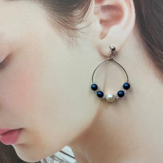 上品フープピアス(ピアス)