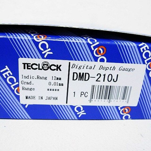 新品】TECLOCK テクロック デジタルデプスゲージ DMD-205J