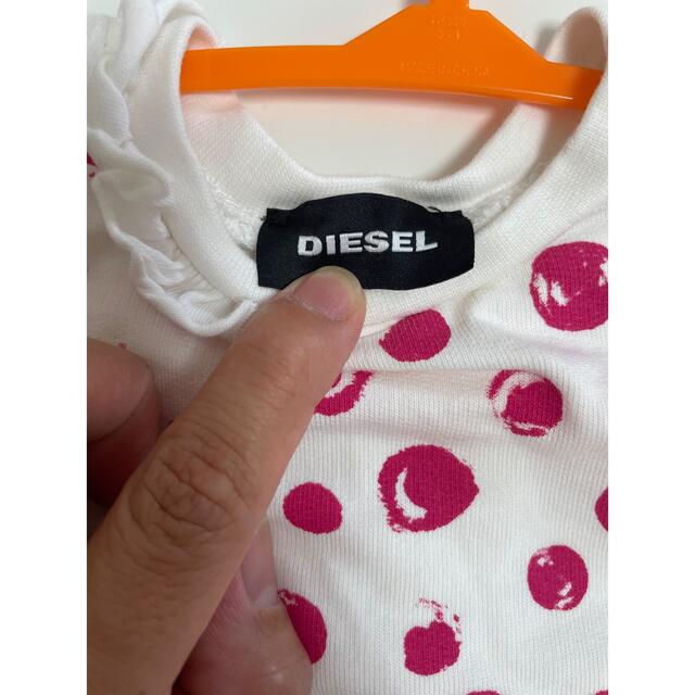 DIESEL(ディーゼル)の80サイズ DIESEL ワンピース　チュニック　女の子 キッズ/ベビー/マタニティのベビー服(~85cm)(ワンピース)の商品写真