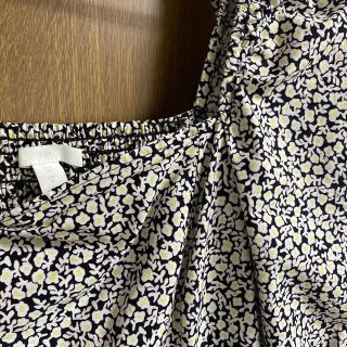 エイチアンドエイチ(H&H)のH&M 花柄ワンピース　size36(ロングワンピース/マキシワンピース)