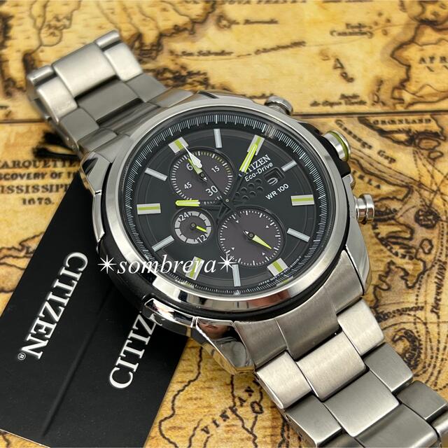 超激得100%新品 CITIZEN - シチズン/エコドライブ/クロノグラフ