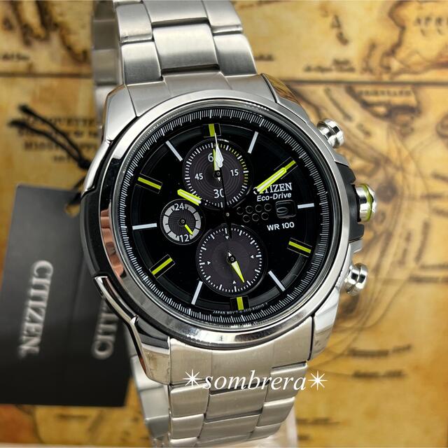 超激得100%新品 CITIZEN - シチズン/エコドライブ/クロノグラフ
