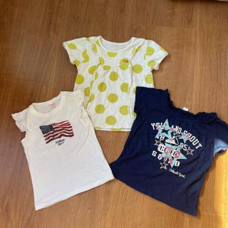 オシュコシュ(OshKosh)の女の子 夏服 Tシャツ 120㎝  3枚セット(Tシャツ/カットソー)