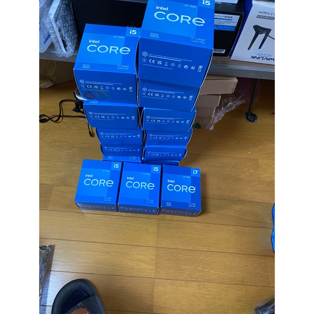 LGA1700cpu 箱とファン14個セット