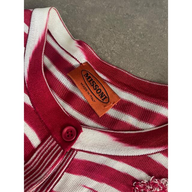 カーディガ MISSONI - ☆ 彡ミッソーニ☆彡最高級オレンジタグ夏