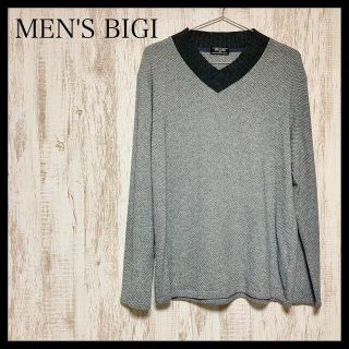 メンズビギ(MEN'S BIGI)のMEN'S BIGI Vネックセーター (ニット/セーター)