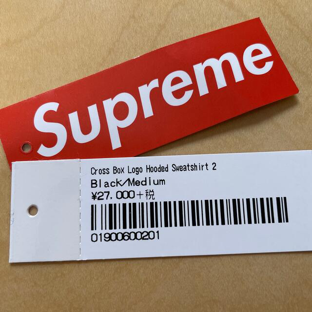 Supreme(シュプリーム)のシュプリーム SUPREME Cross Box Logo Hooded メンズのトップス(パーカー)の商品写真