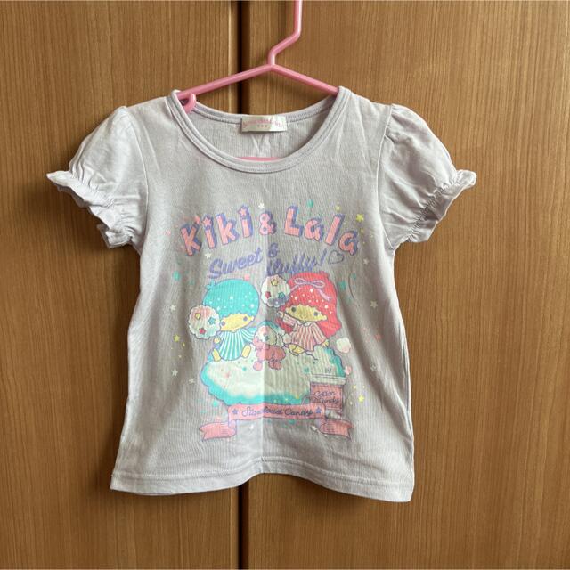 サンリオ(サンリオ)のキキララ♡Tシャツ100cm キッズ/ベビー/マタニティのキッズ服女の子用(90cm~)(Tシャツ/カットソー)の商品写真