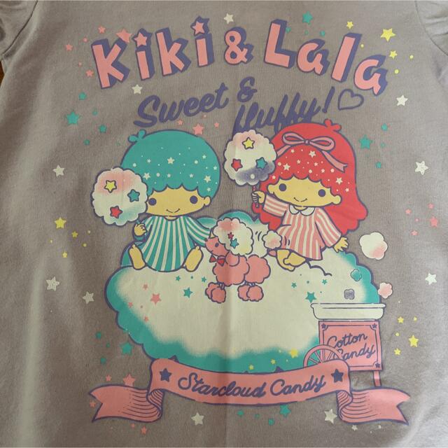 サンリオ(サンリオ)のキキララ♡Tシャツ100cm キッズ/ベビー/マタニティのキッズ服女の子用(90cm~)(Tシャツ/カットソー)の商品写真