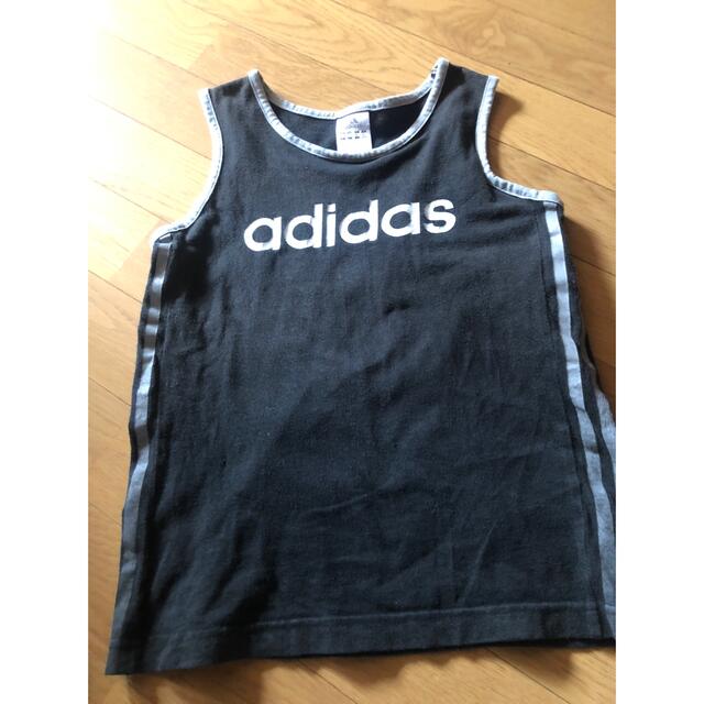 adidas(アディダス)のadidas タンクトップ130 キッズ/ベビー/マタニティのキッズ服男の子用(90cm~)(Tシャツ/カットソー)の商品写真