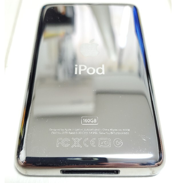 オーディオ機器iPod classic 160GB black