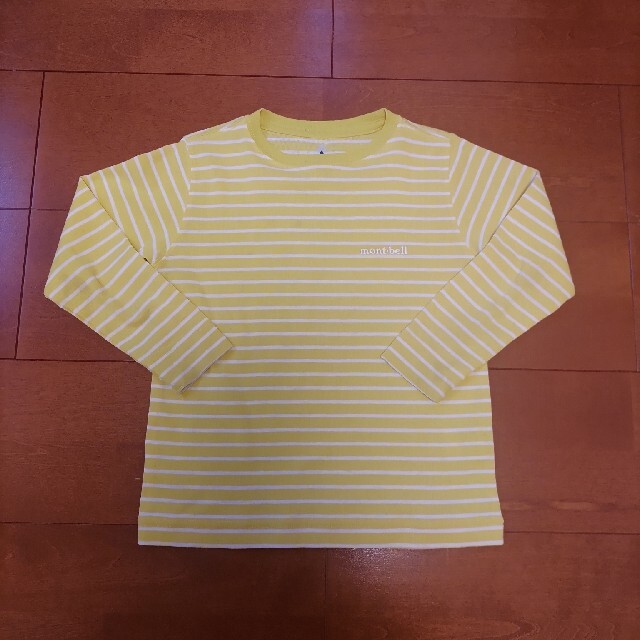 mont bell(モンベル)のmont-bell ロングTシャツ 110 キッズ/ベビー/マタニティのキッズ服男の子用(90cm~)(Tシャツ/カットソー)の商品写真