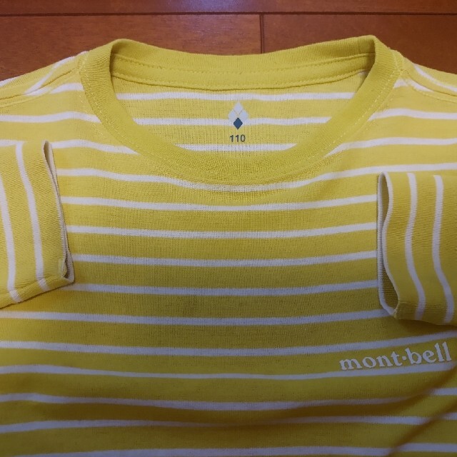 mont bell(モンベル)のmont-bell ロングTシャツ 110 キッズ/ベビー/マタニティのキッズ服男の子用(90cm~)(Tシャツ/カットソー)の商品写真