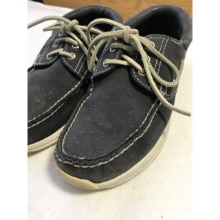 ヴィスヴィム(VISVIM)のVISVIM  HOCKNEY FOLK SUEDE 26.0cm(デッキシューズ)