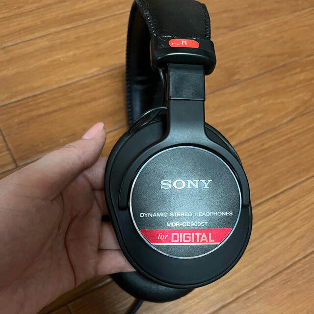 SONY MDR-CD900ST 密閉型スタジオモニターヘッドホン - ヘッドフォン