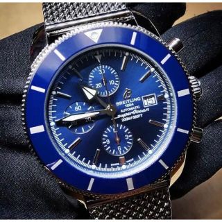 ブライトリング(BREITLING)の【美品】ブライトリングスーパーオーシャンヘリテージ(腕時計(アナログ))