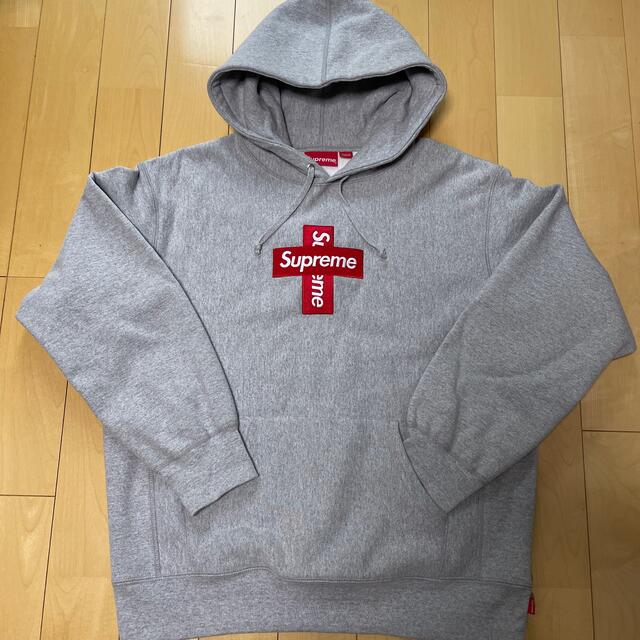 Supreme(シュプリーム)のシュプリーム Supreme Cross Box Logo Hooded メンズのトップス(パーカー)の商品写真