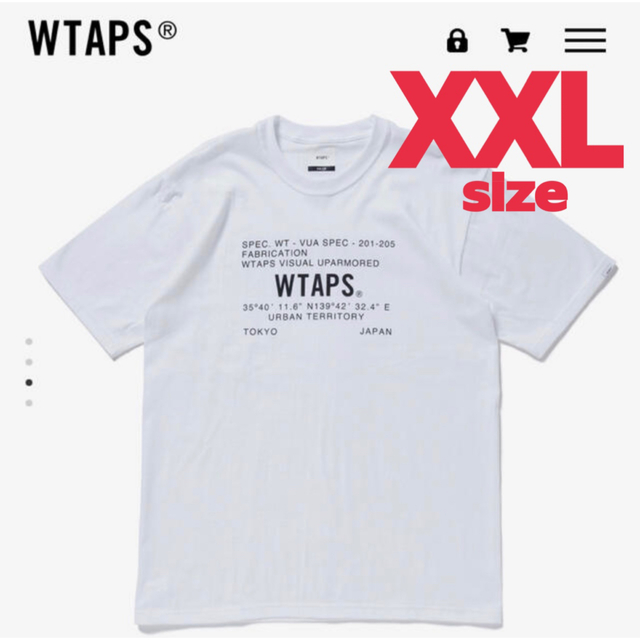 WTAPS 2020FW FABRICATION SS WHITE XXL39tcry