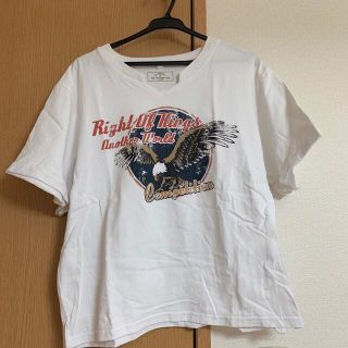 アズノウアズ(AS KNOW AS)のプリントTシャツ　アズノウアズ　ワシプリント(Tシャツ(半袖/袖なし))