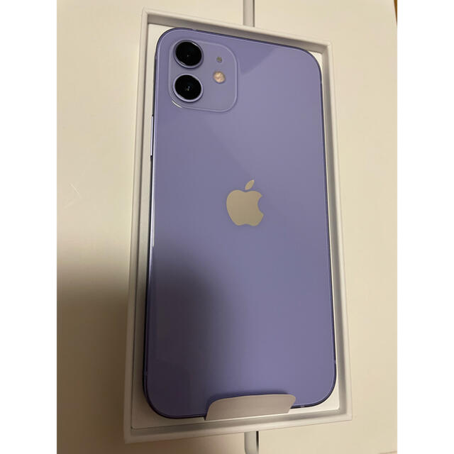 新品 アップル Apple iPhone12 パープル 紫　64GB