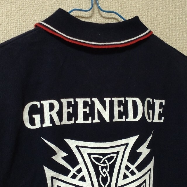 green edge(グリーンエッジ)の【 green edge 】メンズ ライン ポロシャツ メンズのトップス(ポロシャツ)の商品写真
