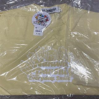 ジーユー(GU)のなにわ男子　GU   黄色　イエロー　Tシャツ　XSサイズ 長尾謙杜  けんけん(Tシャツ(半袖/袖なし))