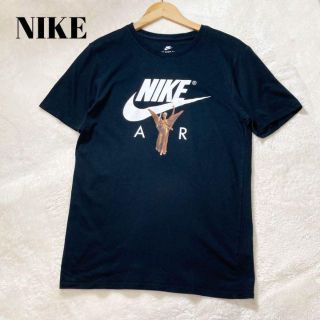 ナイキ(NIKE)の【美品】NIKE  ナイキ　ブラック　黒　ホワイト　白　Tシャツ  半袖(Tシャツ/カットソー(七分/長袖))